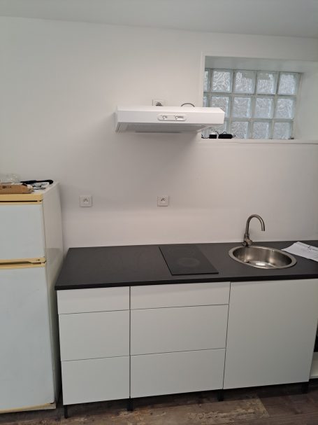 Etat final Rénovation cuisine d'un studio
